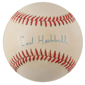 Lot #804 Carl Hubbell