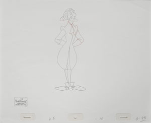 Lot #482 Ariel and Prince Eric keymaster background set-up from The Little Mermaid II - Image 3