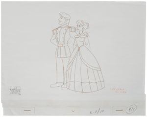 Lot #482 Ariel and Prince Eric keymaster background set-up from The Little Mermaid II - Image 5