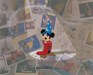 Lot #492 Mickey Mouse limited edition cel from Disney World - Image 1