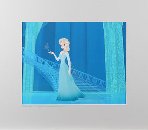 Lot #496 Princess Elsa limited edition cel from Frozen - Image 2