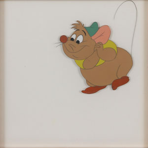 Lot #448 Gus and Jaq production cels from