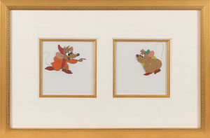 Lot #448 Gus and Jaq production cels from Cinderella - Image 3