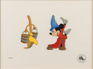 Lot #474 Mickey Mouse limited edition cel