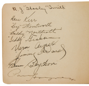 Lot #782  Baseball Hall of Famers: Ruth, Gehrig, Johnson, and More - Image 8