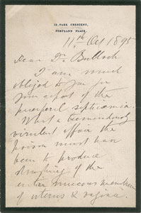 Lot #28 Joseph Lister - Image 1