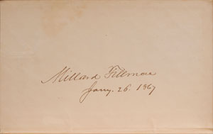 Lot #80 Millard Fillmore - Image 1