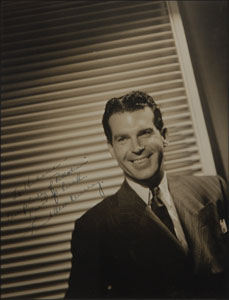 Lot #8205 Fred MacMurray Signed Photograph - Image 1