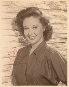 Lot #8238 Susan Hayward Oversized Signed Photograph - Image 1