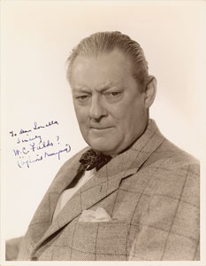 Lot #8185 Lionel Barrymore Oversized Signed Photograph - Image 1