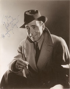 Lot #8183 Humphrey Bogart Signed Photograph