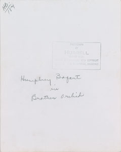 Lot #8183 Humphrey Bogart Signed Photograph - Image 2
