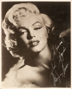 Lot #8247 Marilyn Monroe Signed Photograph