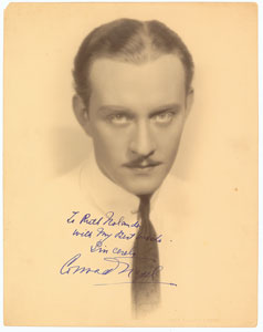 Lot #8213 Conrad Nagel Oversized Signed Photograph - Image 1