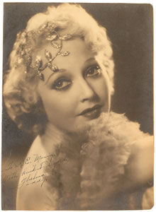 Lot #8161 Thelma Todd Signed Photograph