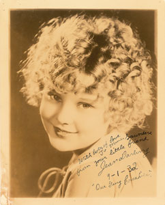 Lot #8141 Our Gang: Jean Darling Signed Photograph - Image 1