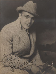 Lot #8031 Wallace Reid Signed Photograph