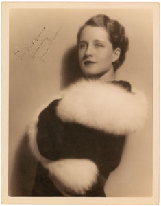 Lot #8152 Norma Shearer Oversized Signed Photograph - Image 1