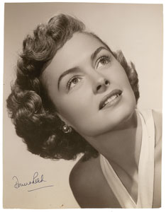 Lot #8219 Donna Reed Signed Photograph - Image 1