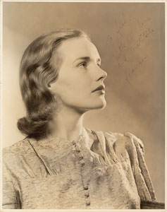 Lot #8093 Frances Farmer Oversized Signed Photograph - Image 1