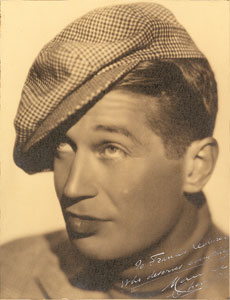 Lot #8058 Maurice Chevalier Oversized Signed Photograph - Image 1