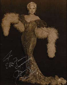 Lot #8166 Mae West Oversized Signed Photograph
