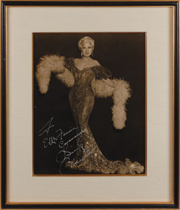 Lot #8166 Mae West Oversized Signed Photograph - Image 2