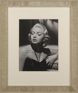 Lot #8226 Lana Turner Oversized Signed Photograph - Image 2