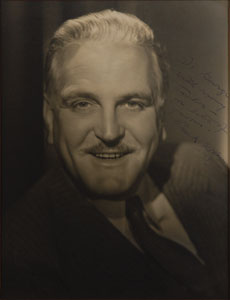 Lot #8171 Wizard of Oz: Frank Morgan Oversized Signed Photograph - Image 1