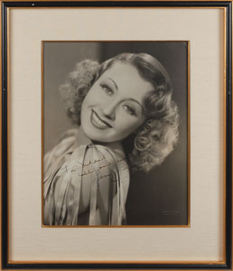 Lot #8049 Joan Blondell Oversized Signed Photograph - Image 2