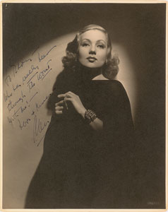 Lot #8223 Ann Sothern Oversized Signed Photograph