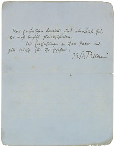 Lot #426 Rainer Maria Rilke - Image 2