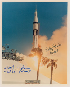 Lot #377 Wally Schirra and Walt Cunningham - Image 1