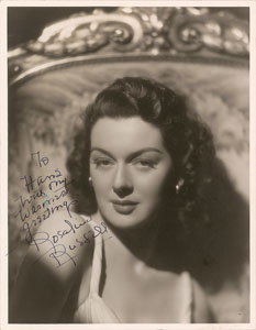 Lot #645 Rosalind Russell - Image 1