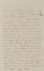 Lot #287 Lincoln Assassination: William Cooper - Image 4