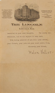Lot #175 Helen Keller - Image 2