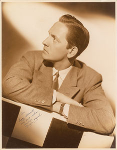 Lot #637 Fredric March - Image 1