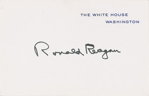 Lot #88 Ronald Reagan