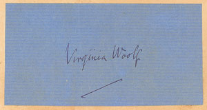 Lot #432 Virginia Woolf - Image 1