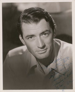 Lot #802 Gregory Peck