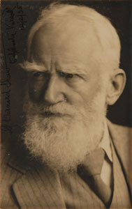 Lot #427 George Bernard Shaw - Image 1