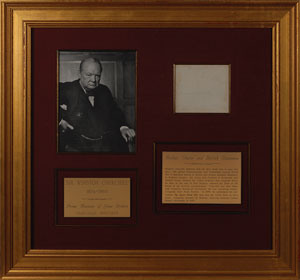 Lot #197 Winston Churchill - Image 1