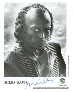 Lot #537 Miles Davis - Image 1