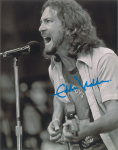Lot #574 Pearl Jam: Eddie Vedder