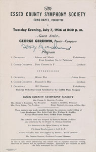 Lot #488 George Gershwin - Image 1