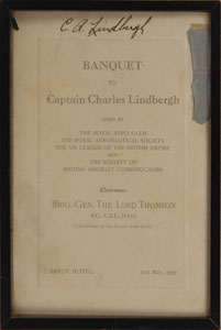 Lot #305 Charles Lindbergh - Image 1
