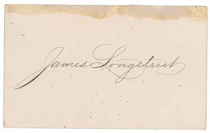 Lot #269 James Longstreet - Image 2