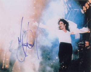 Lot #555 Michael Jackson