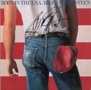 Lot #592 Bruce Springsteen