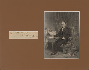 Lot #476 Noah Webster - Image 1